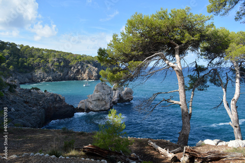An der Küste im Nordwesten Mallorcas bei Lluc Alcari zwischen Deja und Sóller © hep100