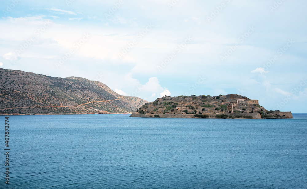 Crete Spinalonga Island Crete Spinalonga Island