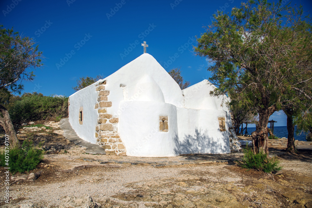 Church St. George Sarandaris on Cape Sarandaris in Crete