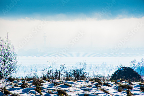 landscape between fog and snow © Alvise