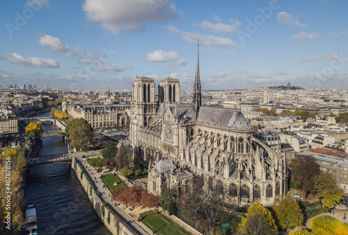 Notre Dame de Paris Cathedral photo