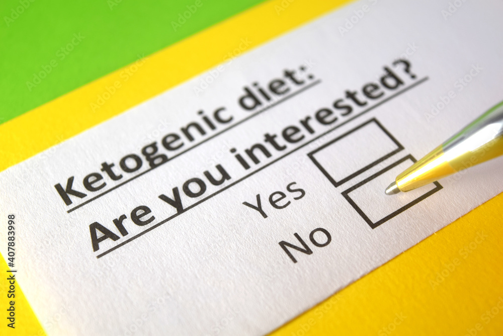 One person is answering question about ketogenic diet.