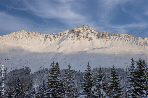 Switzerland alps during winter