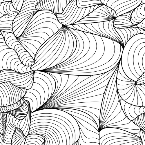 Geometric linear seamless pattern