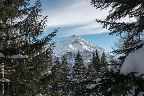 Switzerland alps during winter