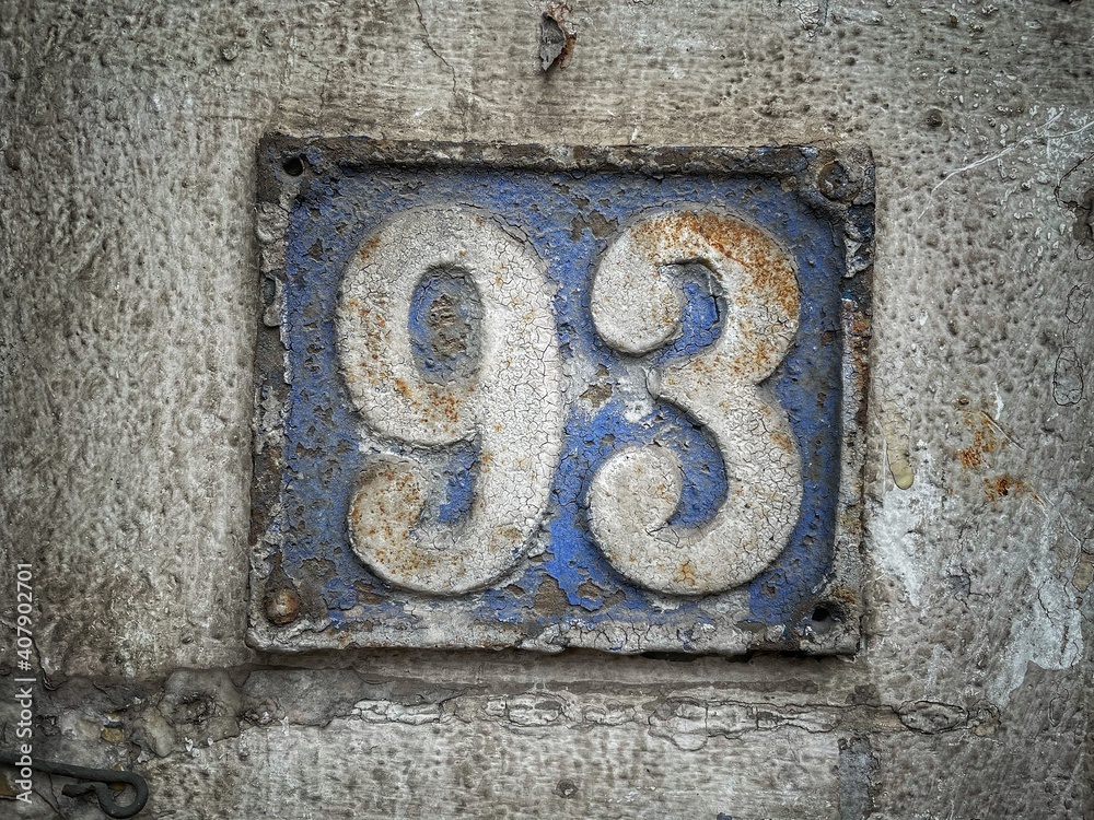 Number 93, the number of houses, apartments, streets. Number 93, the number of houses, apartments, streets.