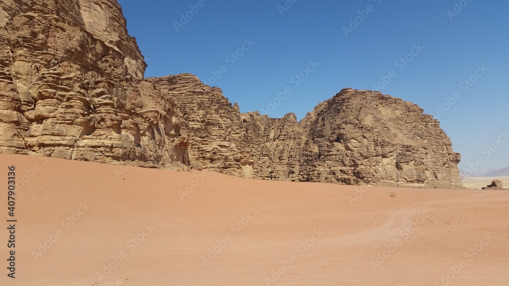 Wadi Rum in Jordanien