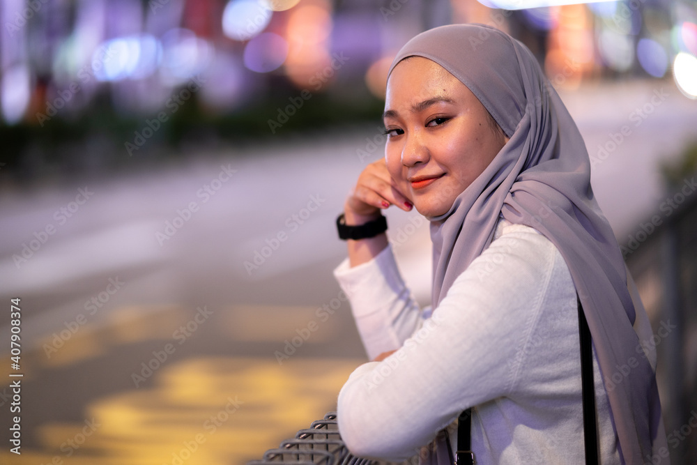 young teenager waiting vehicle at stop station. young teenager waiting vehicle at stop station.