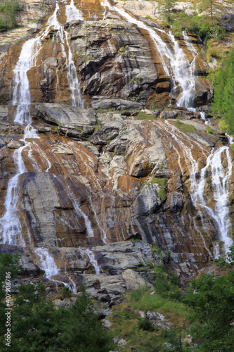 Cascate del Toce Italia, Toce waterfalls Italy