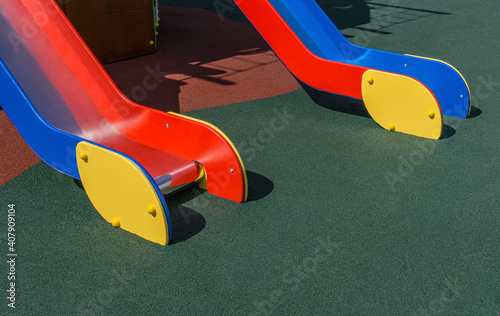 Slide on playground