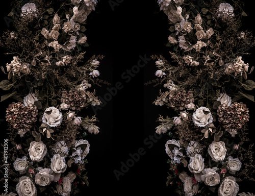The art of flower arrangements for decoration