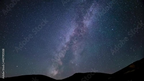 天の川タイムラプス