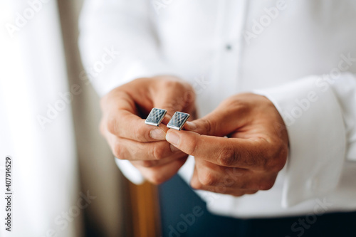 man with a wedding rings