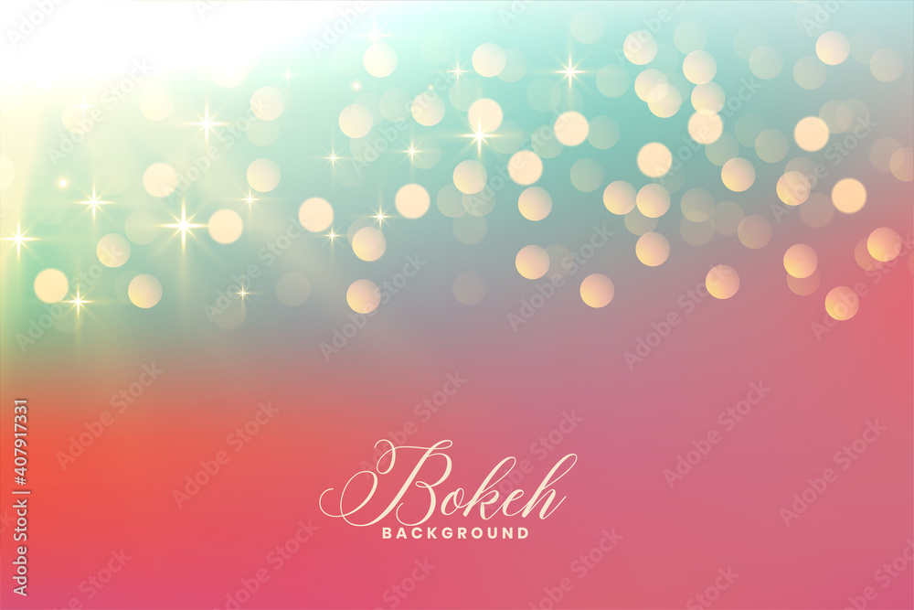 nice bokeh lights background with sparkles nice bokeh lights background with sparkles