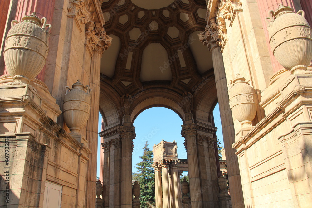 The Palace of Fine Arts, San Francisco, California