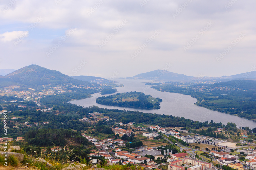 View of the Minho River from Vila Nova de Cerveira