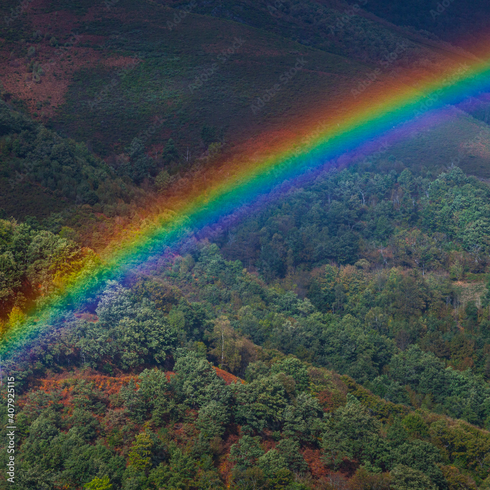 Arcoiris, Comarca Fuentes del Narcea, Asturias. Arcoiris, Comarca Fuentes del Narcea, Asturias.