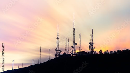 Antenas de comunicación