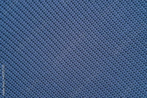 Blue knit cable pattern background