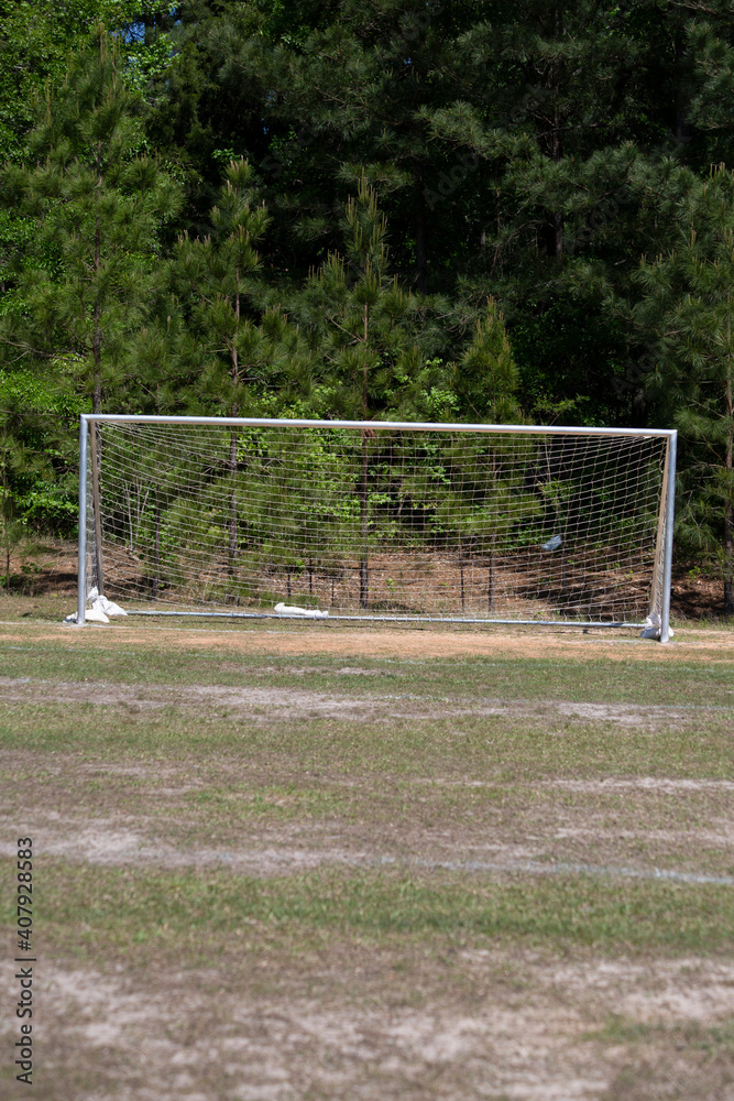 Fototapeta premium Undefended Goal