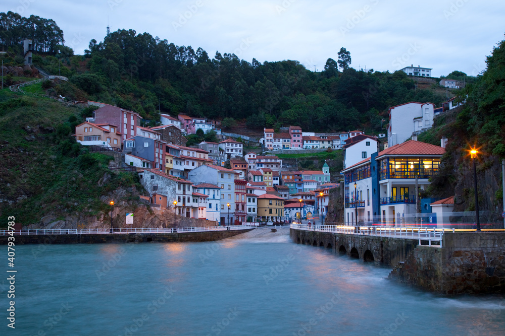 Pueblo de Cudillero, Costa Cantábrica, Asturias