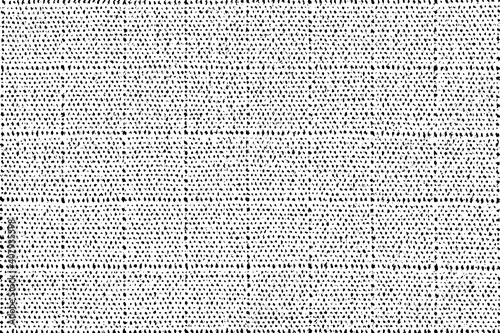 Grunge texture linen fabric. Vector illustration. Natural background for design. monochrome background of rough canvas