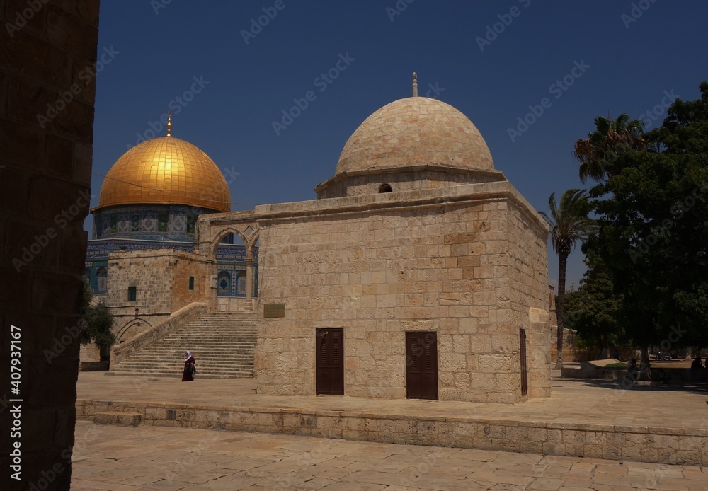 Fototapeta premium Temple mount mosque