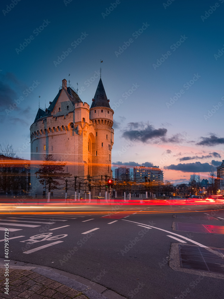 Obraz premium Porte de Hal à Bruxelles