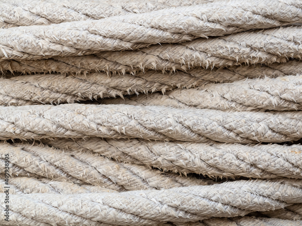 Rough rope background - texture