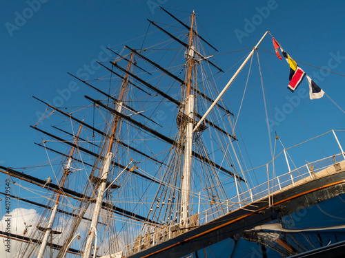 фотографія UK, England, London, Greenwich, Cutty Sark renovated