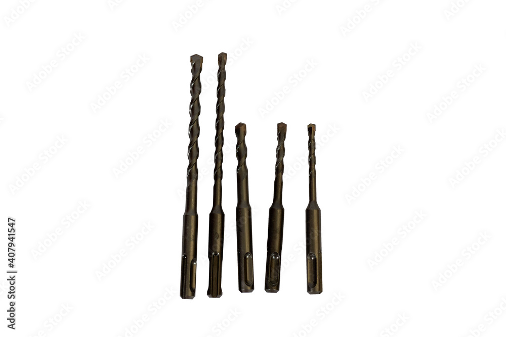Drill bit for drilling holes in concrete, brick Drill bit for drilling holes in concrete, brick