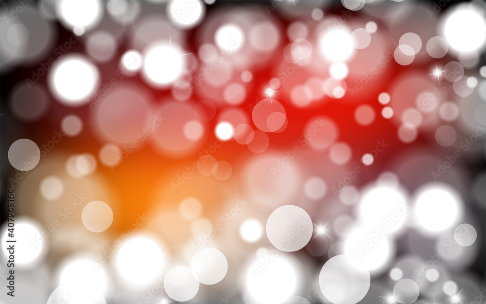 Fototapeta premium Abstract shiny blurred lights background stock illustration