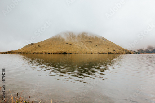 laguna de mojanda Ecuador photo