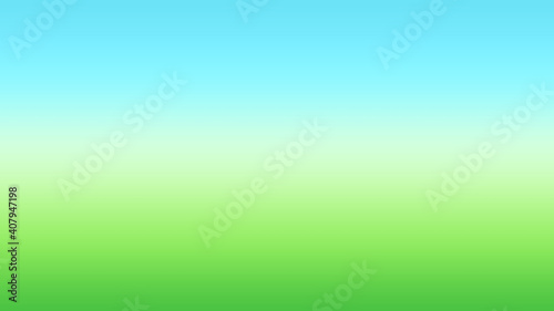Combination of neon blue and green lime solid color linear gradient background
