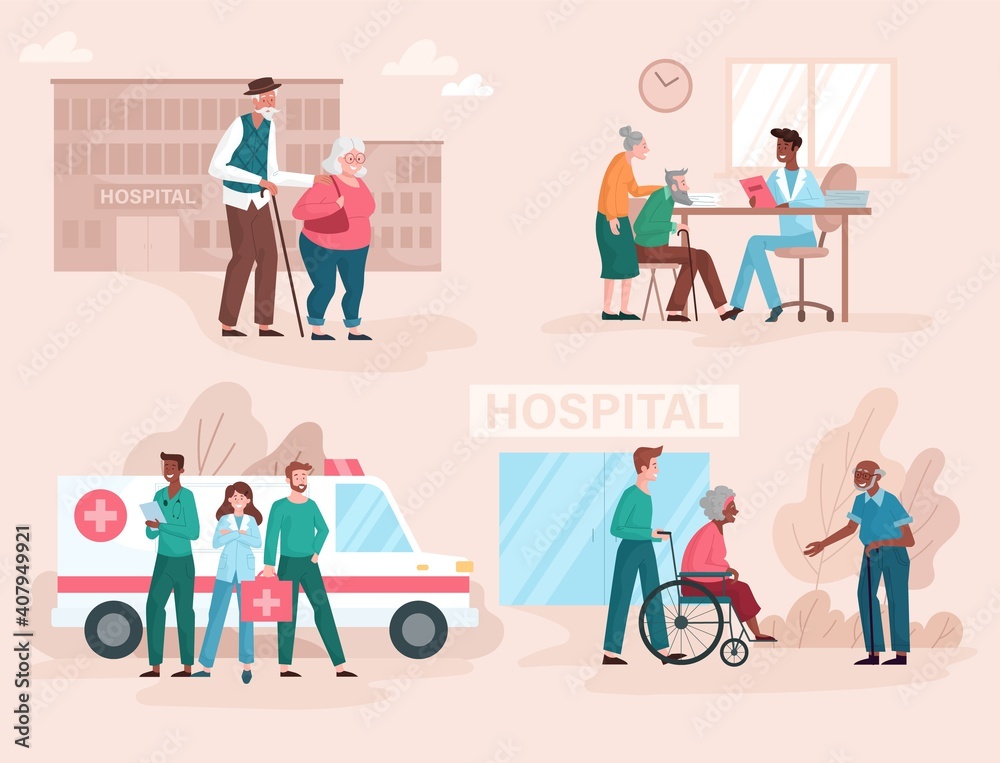 The concept of hospitalization of the elderly