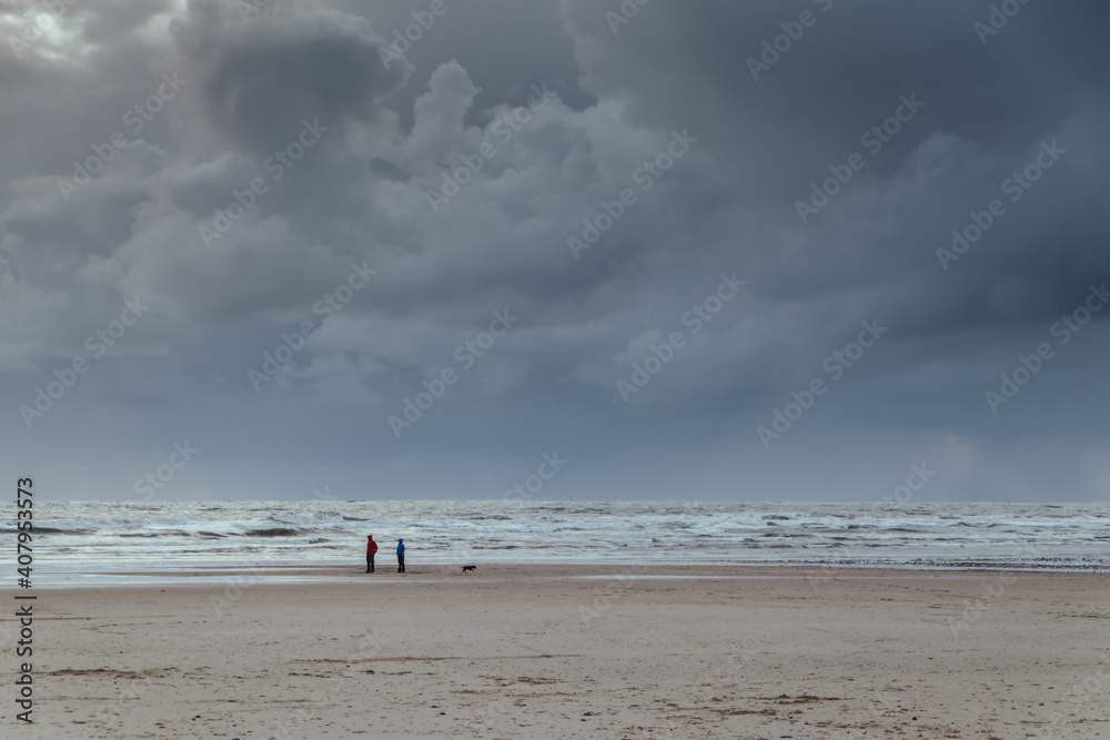 Menschen am Strand