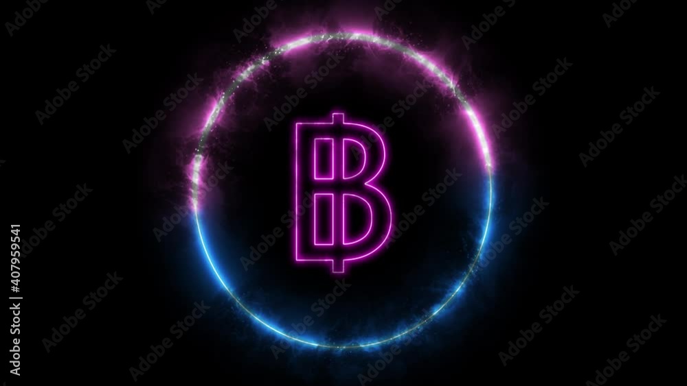 Neon fire style bitcoin symbol, Concept of new money of technology. Glowing and burning led light and swirling round with BTC symbol. Neon fire style bitcoin symbol, Concept of new money of technology. Glowing and burning led light and swirling round with BTC symbol.