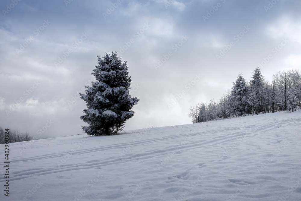 Zima w Beskidach