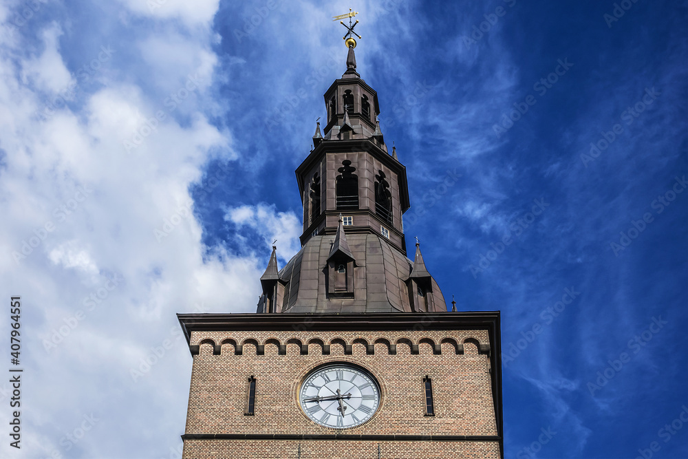 Oslo Cathedral (Oslo Domkirke, 1697) - formerly Our Savior's Church (Var Frelsers kirke) - main church for Church of Norway Diocese of Oslo. Norwegian Royal Family use Cathedral for public events. 