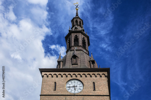 Oslo Cathedral (Oslo Domkirke, 1697) - formerly Our Savior's Church (Var Frelsers kirke) - main church for Church of Norway Diocese of Oslo. Norwegian Royal Family use Cathedral for public events. 