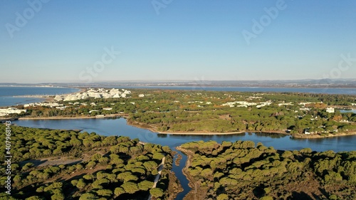 La Grande-Motte vue du ciel photo