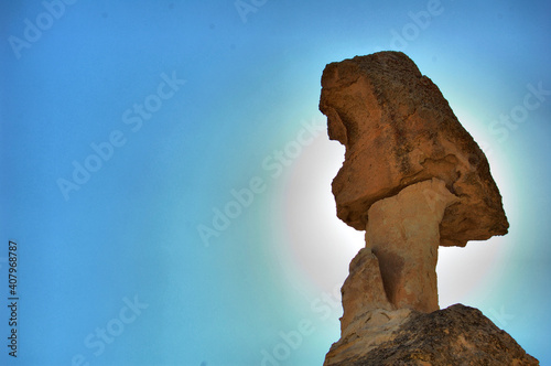 Avcilar Valley, Cappadocia (Anatolia, Turkey). Fairy chimneys photo