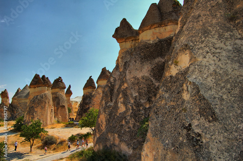 Avcilar Valley, Cappadocia (Anatolia, Turkey). Fairy chimneys photo