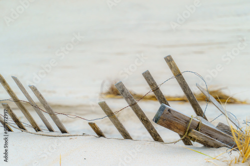 Beach fence 