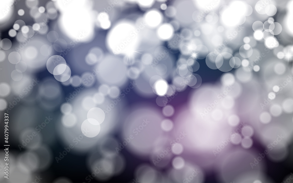 Obraz premium Abstract shiny blurred lights background stock illustration