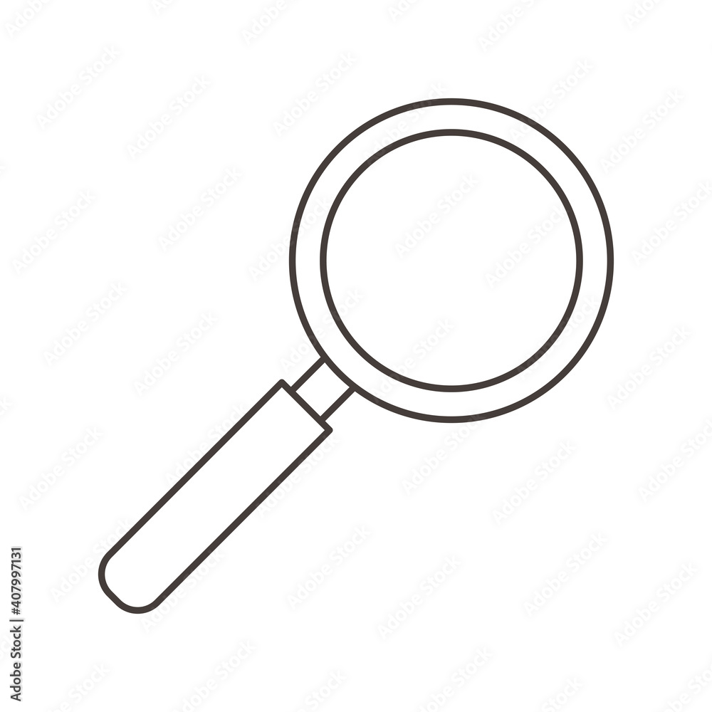 chemistry magnifier research science line style chemistry magnifier research science line style