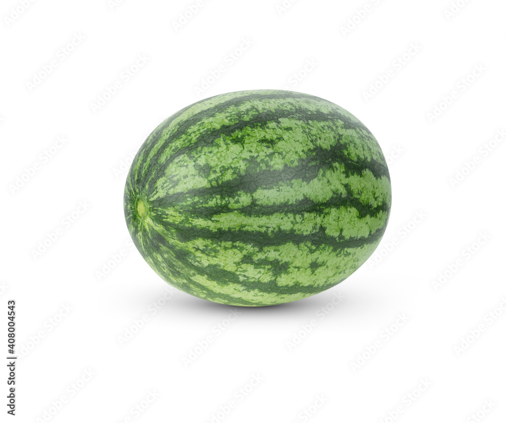 watermelon fruit on white background watermelon fruit on white background