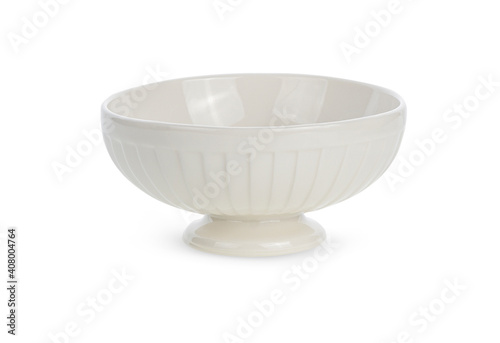 white bowl ceramic isolated on white background.