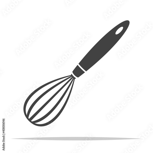 Whisk transparent icon vector isolated 