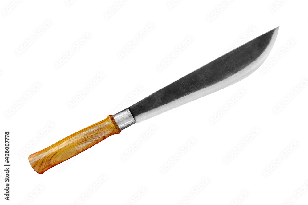Old knife isolated on white background with clipping path included. Old knife isolated on white background with clipping path included.